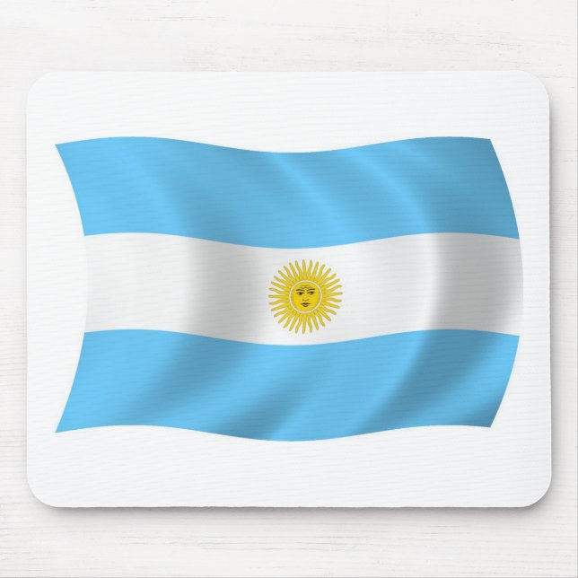 Argentinas flagga Musmatta (Framsidan)