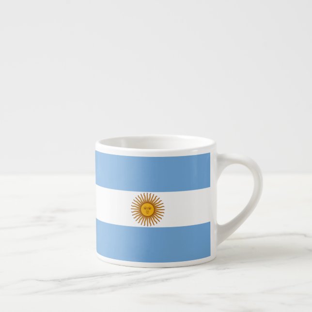 Argentinas Flagga Patriotic Espressomugg (Höger)