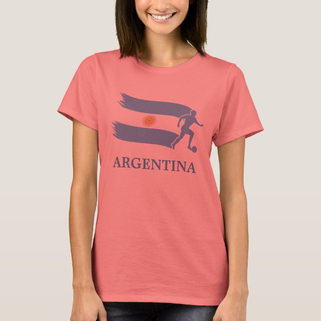 Argentinas fotboll, Flagga T-shirt (Framsida)