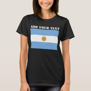 Argentinas fotbolls-EM i Flagga T Shirt