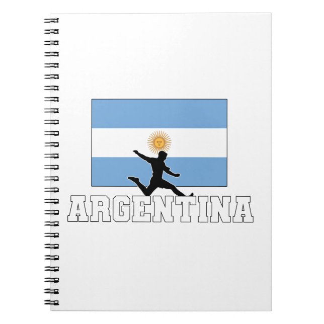 Argentinas fotbollslag anteckningsbok (Framsidan)