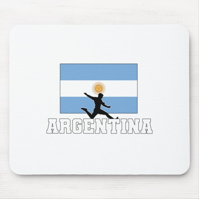 Argentinas fotbollslag musmatta (Framsidan)