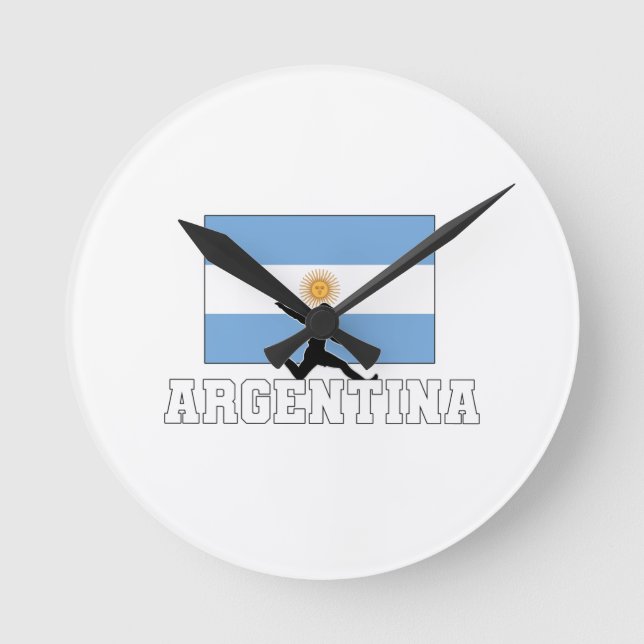 Argentinas fotbollslag rund klocka (Framsida)