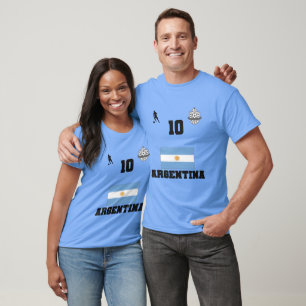 Argentinas fotbollslag t shirt