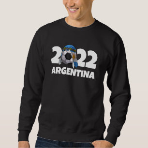 Argentinas fotbollsspelare Arabiska 2022 argentins Lång Ärmad Tröja
