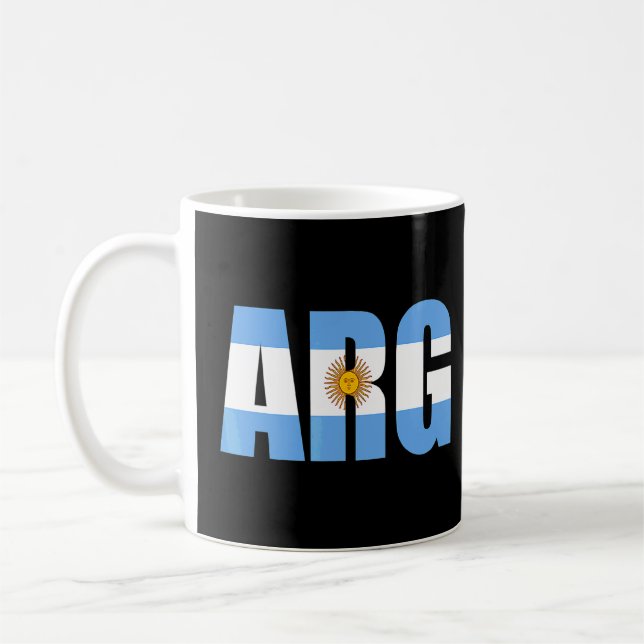 Argentinas fotbollsspelare Fläkt Kaffemugg (Vänster)