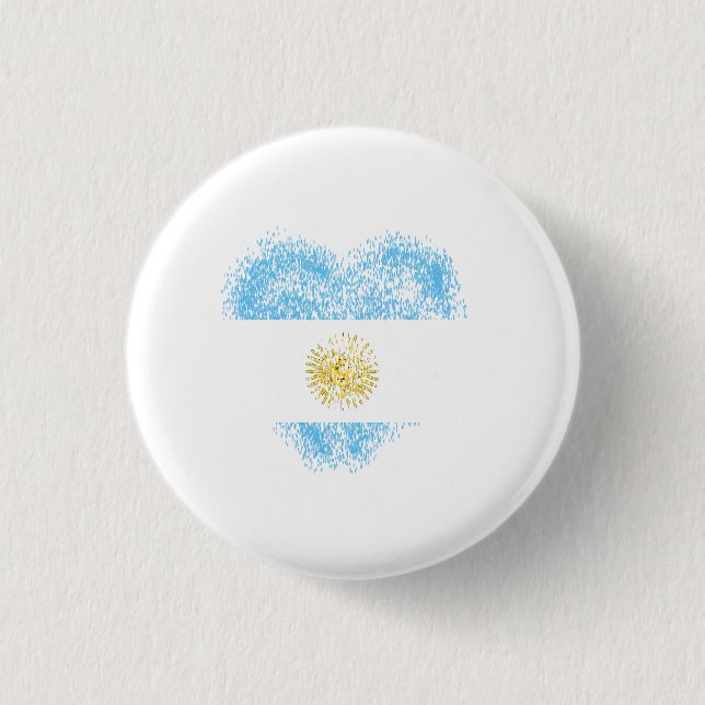 Argentinas hjärta knapp (Framsida)