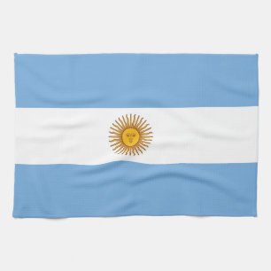 Argentinas kökshanddukar för flagga