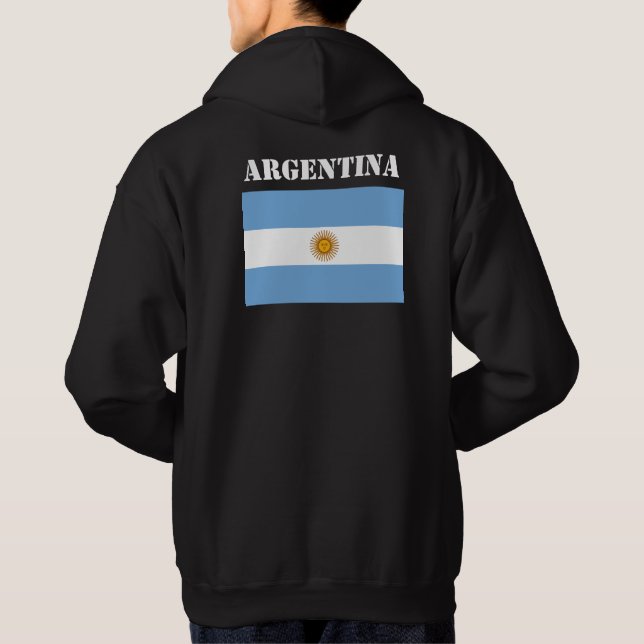 Argentinas mästerskap i fotboll Hoodie (Baksida)