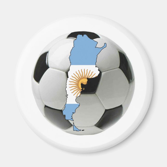Argentinas nationella lag magnet (Framsidan)