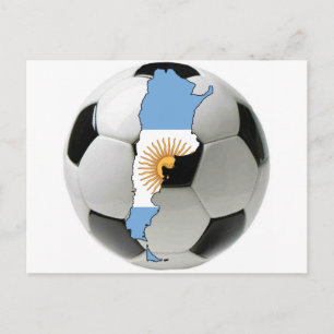 Argentinas nationella lag vykort
