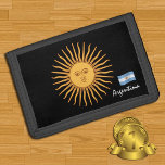Argentinas plånbok, emblem, Sol de Mayo mode<br><div class="desc">Vallonier: Argentina Jackar av Arm & patriotisk Argentina Flagga mode - kärlek mitt land,  resor,  helgdag,  nationalpatrioter/sportfantaster</div>