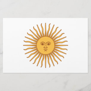 Argentinas Sol Stationära Brevpapper