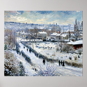 Argentinas syn i Snö Poster