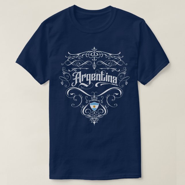 Argentinas Vintage T Shirt (Design framsida)