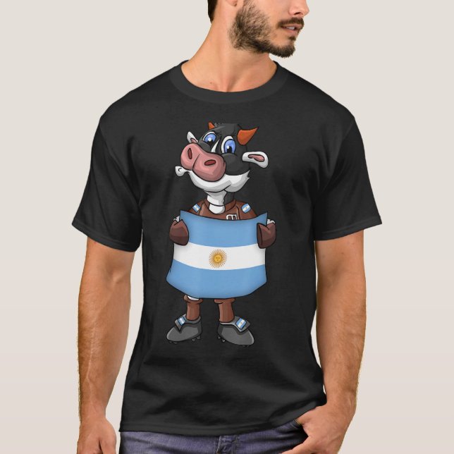 Argentine Cow T Shirt (Framsida)