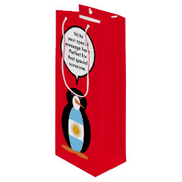 Argentine Flagga Talking Penguin