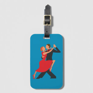 Argentine Tango Couple Bagagebricka