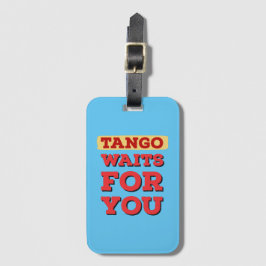 Argentine Tango Waits for You Berömd Tango Lyrics Bagagebricka