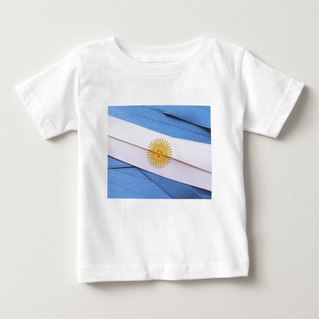ARGENTINIAN flagga T Shirt (Framsida)