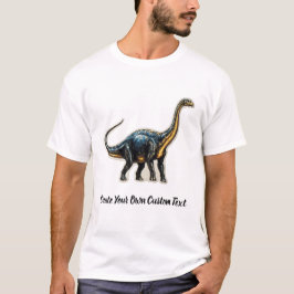 Argentinosaurus Dino Skapa Din Egen Anpassad Text T Shirt