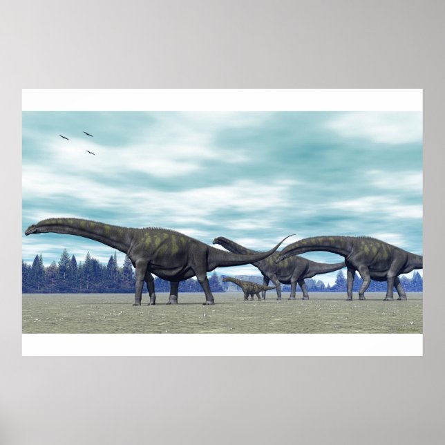 Argentinosaurus Poster (Framsidan)