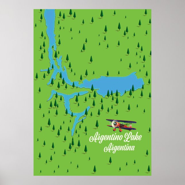 Argentinosjön Argentina Poster (Framsidan)