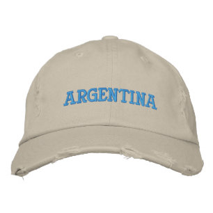 Argentinsk broderad basebollmössa keps