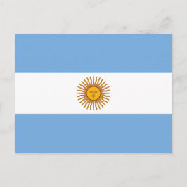 Argentinsk flagga, Argentinas flagga Vykort
