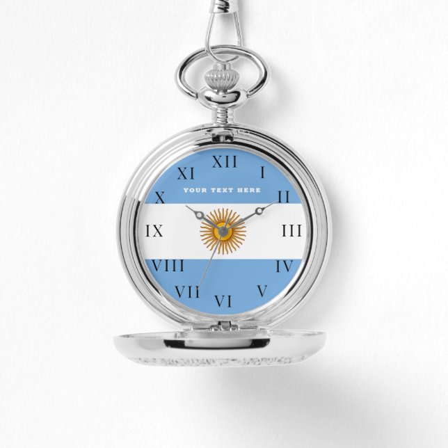 Argentinsk flagga Buenos Aires Argentine Armbandsur (Framsida)