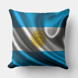 Argentinsk Flagga-fyllning Kudde