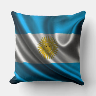 Argentinsk Flagga-fyllning Kudde