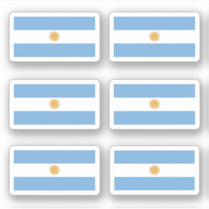 Argentinsk flagga klistermärken