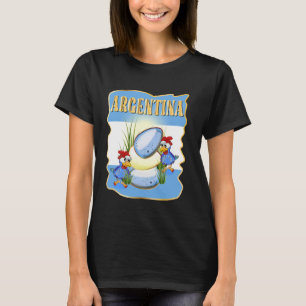 ARGENTINSK FLAGGA KYCKLING ARGENTINA T SHIRT