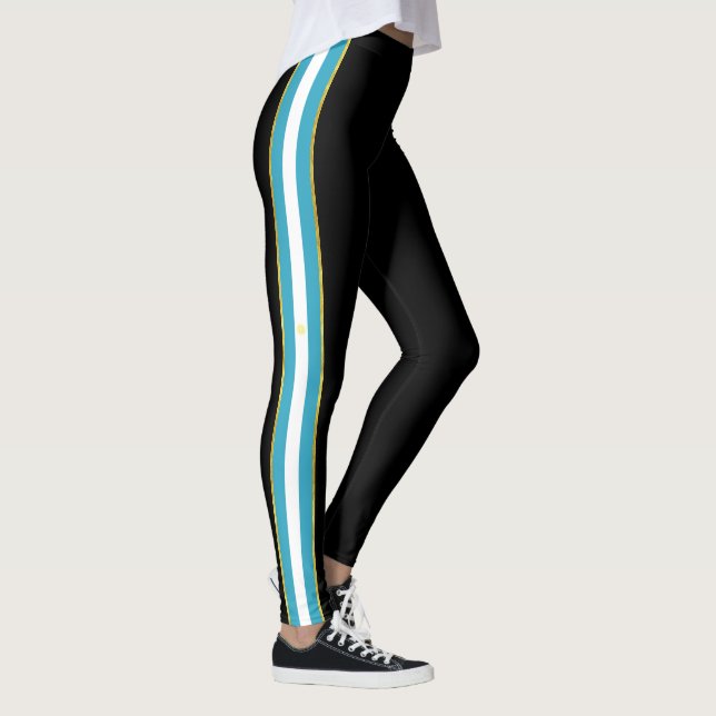 Argentinsk flagga leggings (Höger)