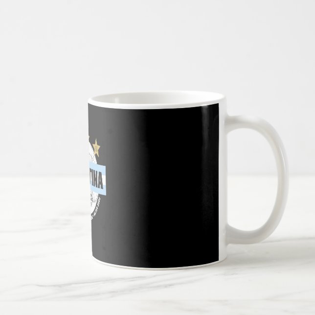 argentinsk fotbollsfan VM 2026 _4  Kaffemugg (Höger)