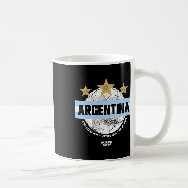 argentinsk fotbollsfan VM 2026 _4  Kaffemugg (Höger)
