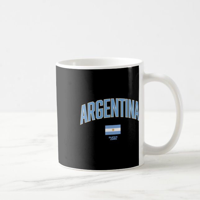 argentinsk fotbollsfan VM 2026 _7  Kaffemugg (Höger)