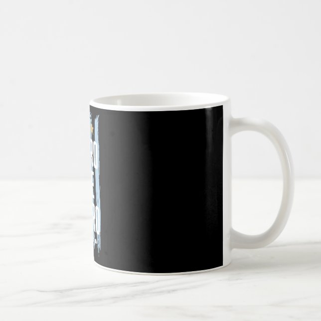 argentinsk fotbollsfan VM 2026  Kaffemugg (Höger)
