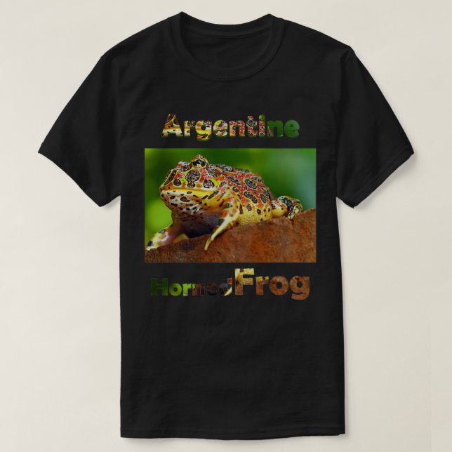 Argentinsk horngroda t shirt (Design framsida)