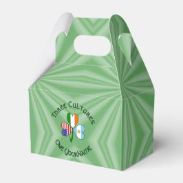 Argentinsk irländsk amerikansk flagg Shamrock Pers Presentaskar