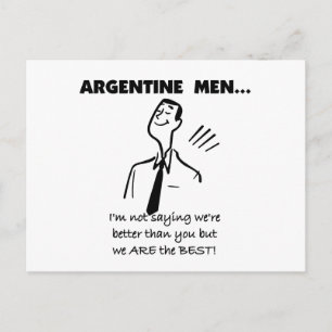 Argentinsk Manar Vykort
