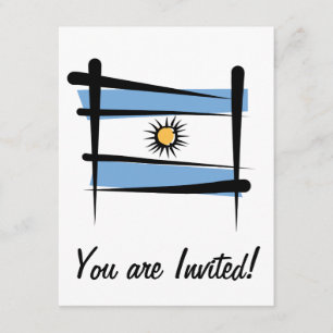 Argentinsk pensel, Flagga Inbjudningar