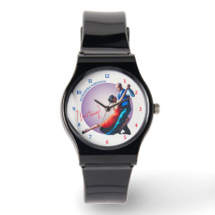 argentinsk tango dans passion par konst armbandsur