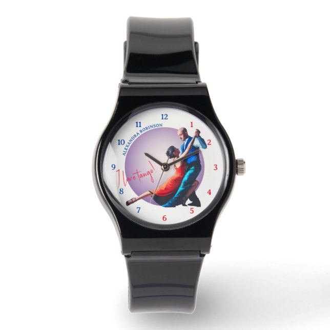 argentinsk tango dans passion par konst armbandsur (Framsida)