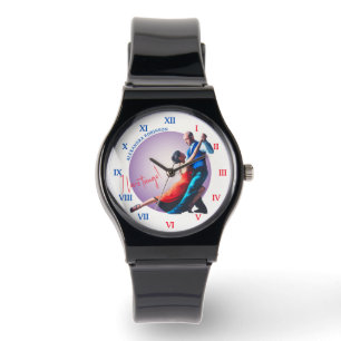 argentinsk tango dans passion par konst armbandsur