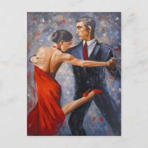 Argentinsk tango vykort