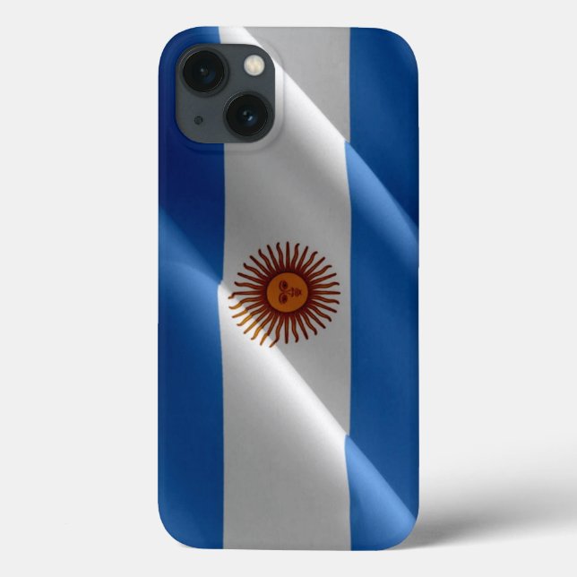 Argentinsk viftande flagga (Baksida)