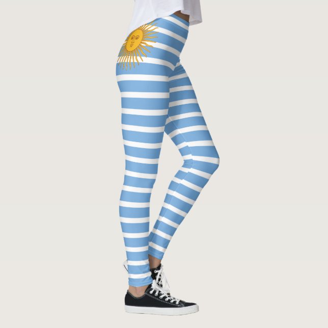 Argentinska flagga leggings (Höger)