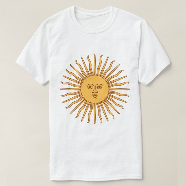 Argentinska Sol T Shirt (Design framsida)
